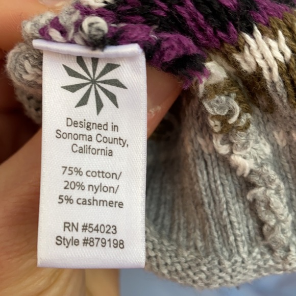 Nordic knit sweater dress with cashmere  size small - Picture 8 of 8